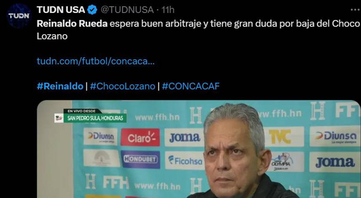 Faitelson dispara contra la Selección de Honduras y prensa de México le responde a Reinaldo Rueda