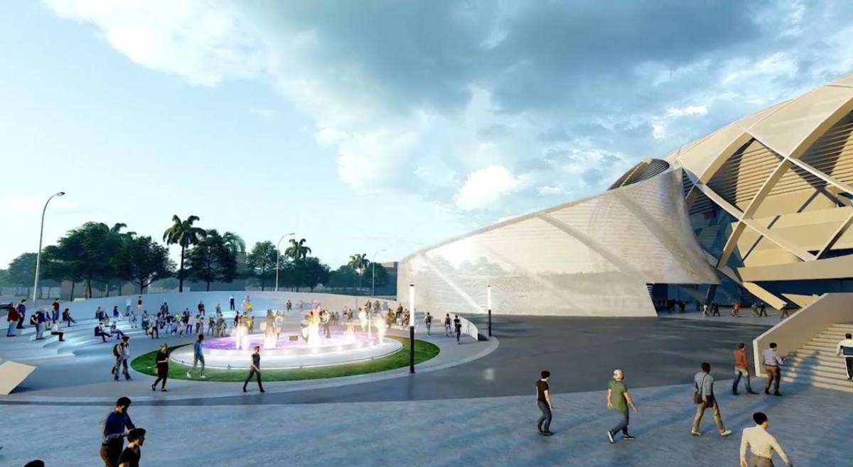 Nayib Bukele anuncia la construcción de un nuevo y lujoso estadio Nacional de El Salvador