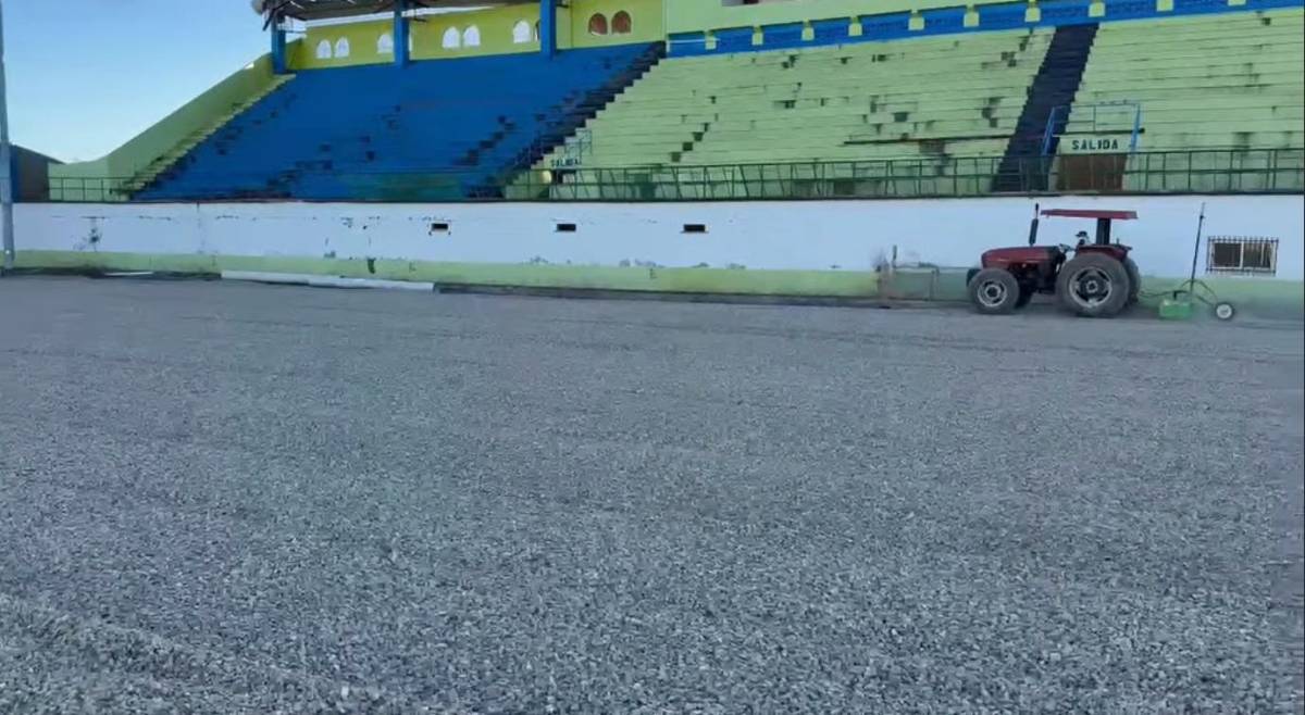 Fotos: así luce el estadio Juan Ramón Brevé Vargas luego de 3 meses de trabajos para remodelación del césped ¿Cuándo finaliza la obra?