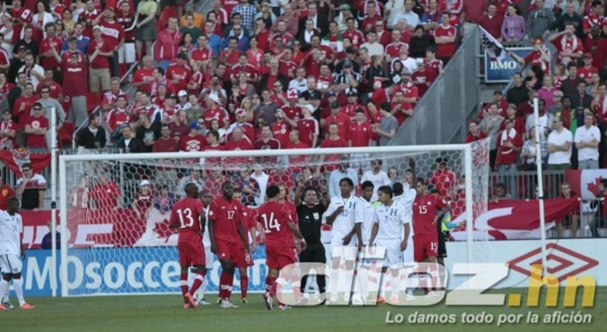 El imperdible álbum de fotos del Honduras-Canadá