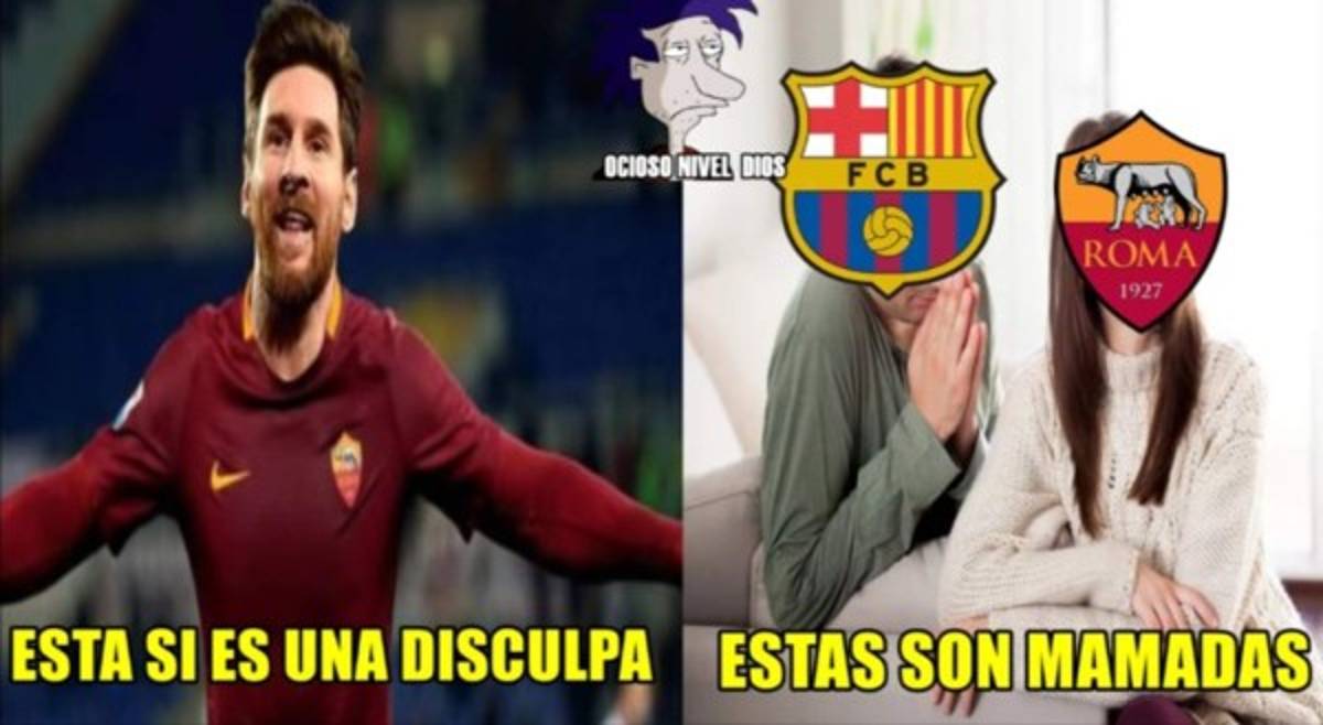 Crueles: Los mejores memes que dejó la nueva derrota del Barcelona ante la Roma