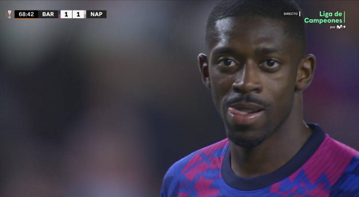 FOTOS: ¿Nuevo fichaje? El crack que estuvo en el Camp Nou, la sentencia a Dembélé y la enorme pancarta en el Barcelona-Napoli