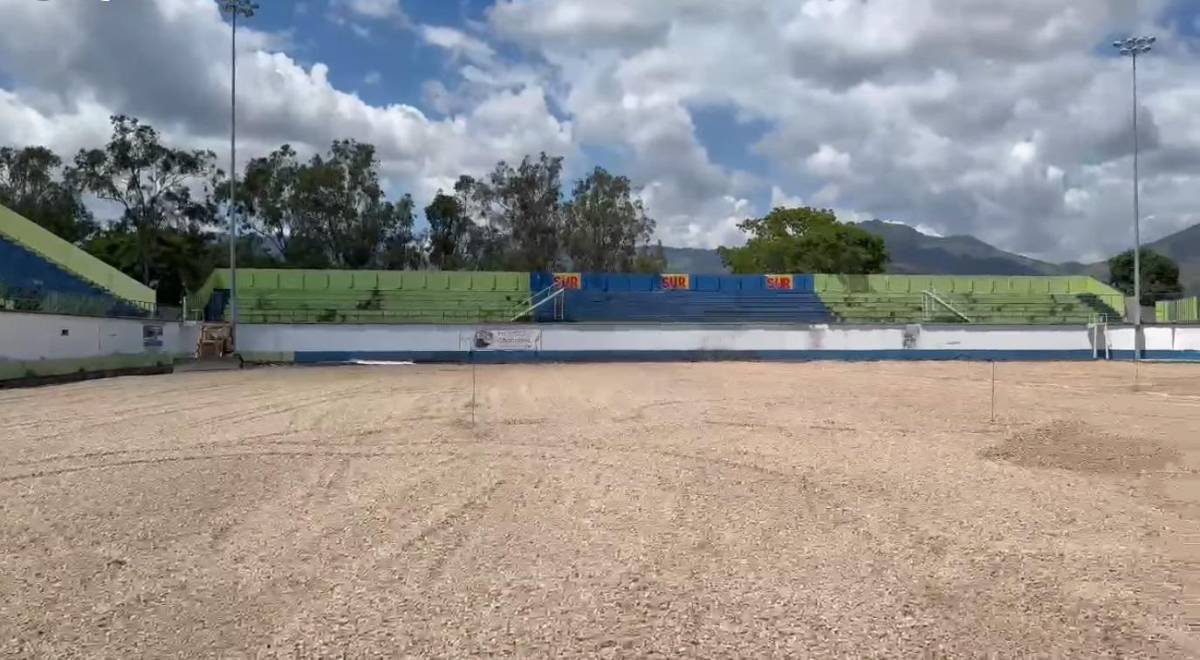 Fotos: así luce el estadio Juan Ramón Brevé Vargas luego de 3 meses de trabajos para remodelación del césped ¿Cuándo finaliza la obra?