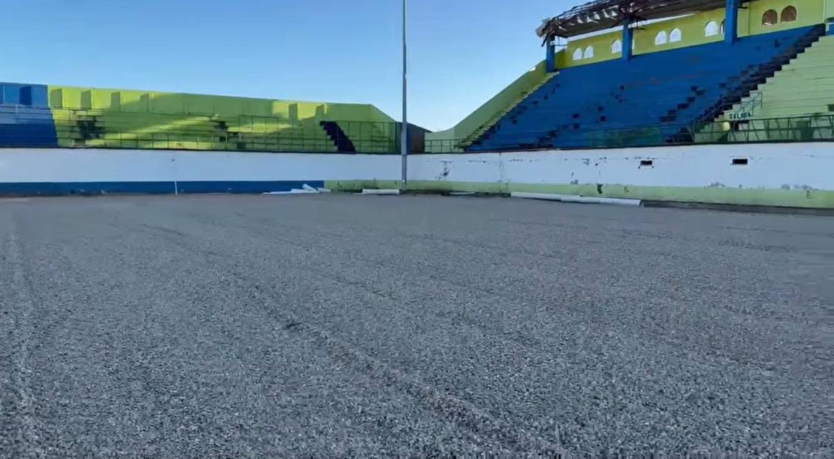 Fotos: así luce el estadio Juan Ramón Brevé Vargas luego de 3 meses de trabajos para remodelación del césped ¿Cuándo finaliza la obra?