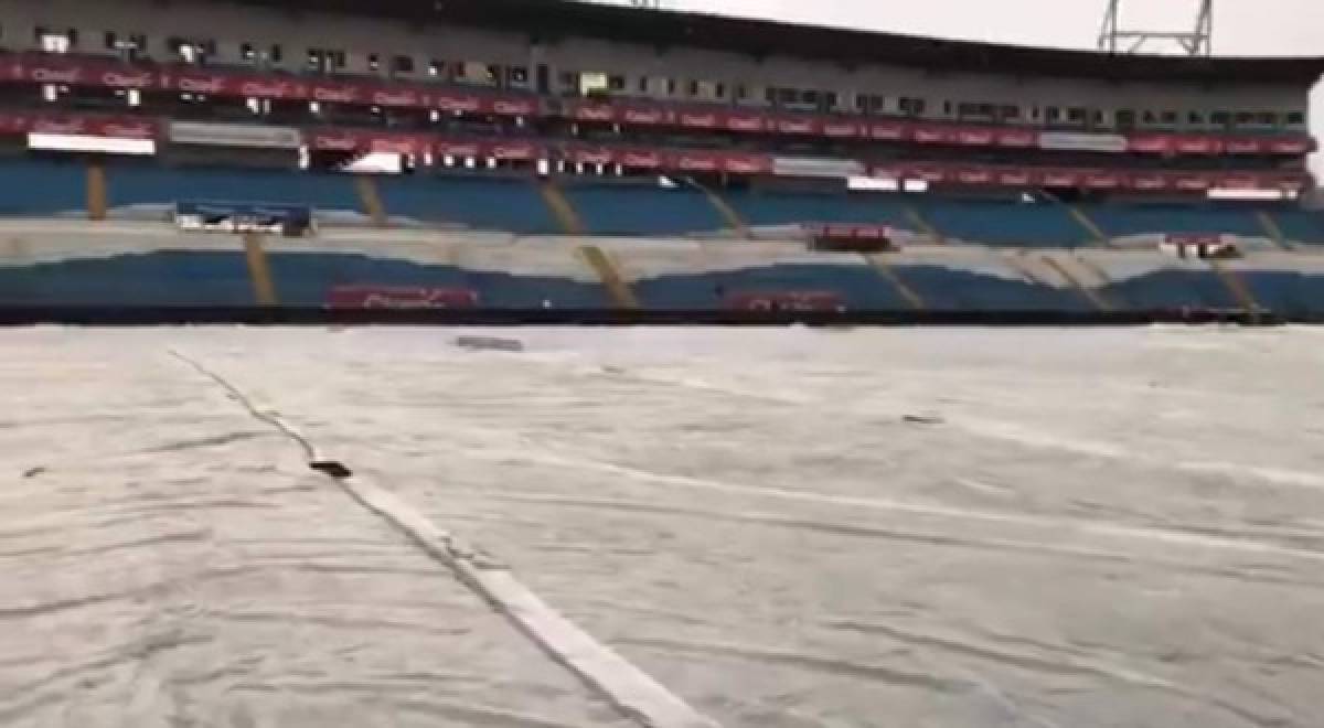 Así de lindo están dejando el estadio Olímpico para la batalla contra México