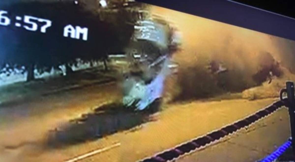 EN FOTOS: Así fue el terrible accidente que sufrió el boxeador Errol Spence Jr