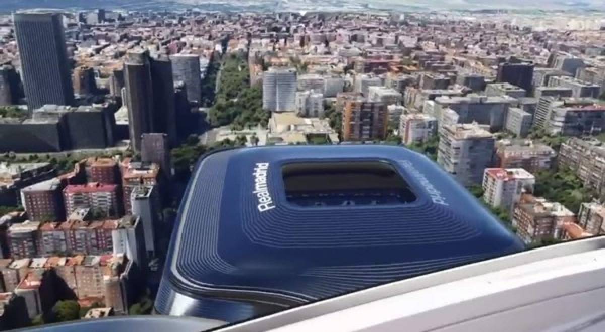 ¡Imágenes futuristas! Simulan cómo se vería el nuevo Santiago Bernabéu terminado; así marchan las obras