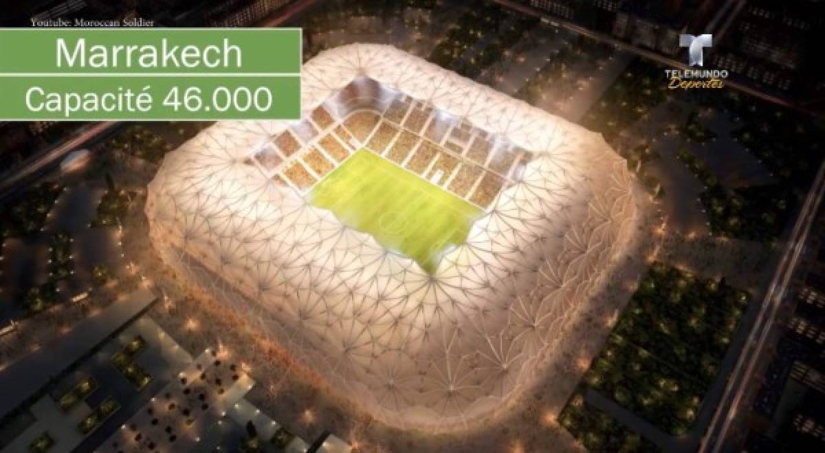 Los estadios que proponía Marruecos para el Mundial de 2026