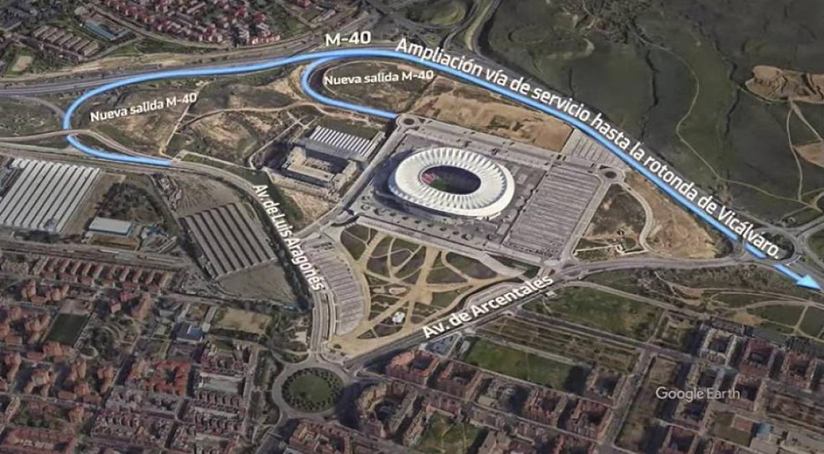 El Atlético de Madrid cambia el nombre de su estadio y presenta su espectacular centro de entrenamiento