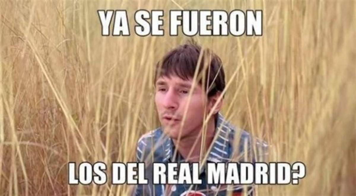 Memes del clásico Barcelona-Real Madrid que no pasan de moda