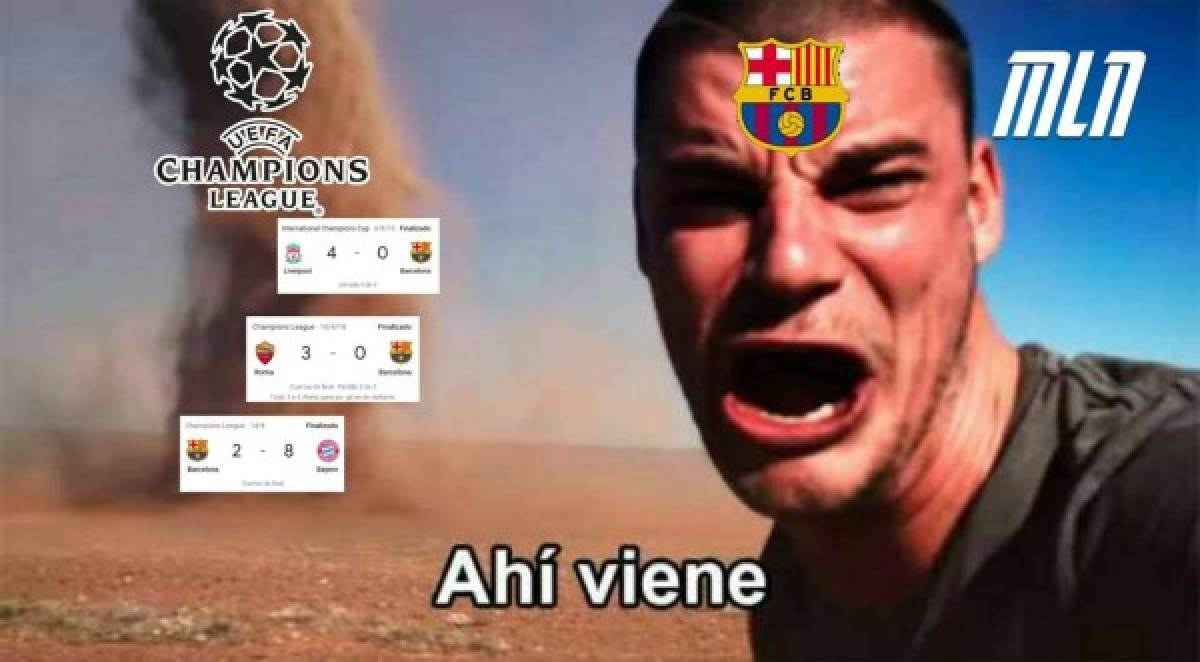 La nueva posición de Griezmann: los terribles memes del triunfo del Barcelona en la Champions