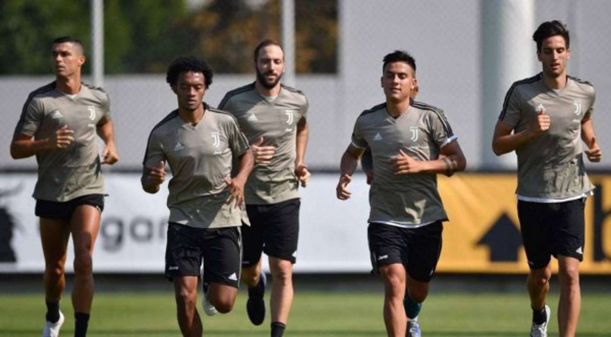 En fotos: El primer entrenamiento de Cristiano Ronaldo con la Juventus