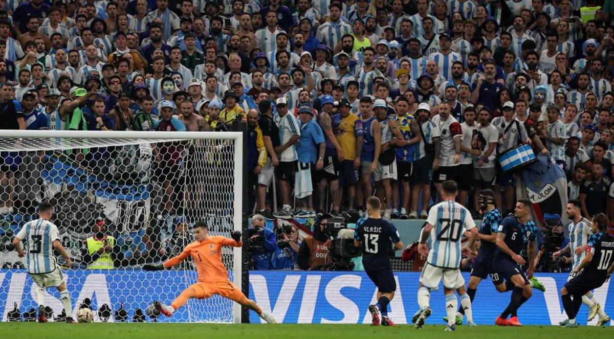 El festejo de Argentina y un Modric destruido; los brasileños que fueron a ver el show de Messi y la euforia de Antonela