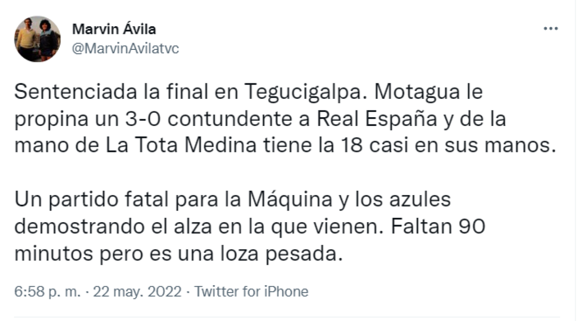 Tajantes: periodistas reaccionan tras el baile que le dio Motagua a Real España en la final de ida