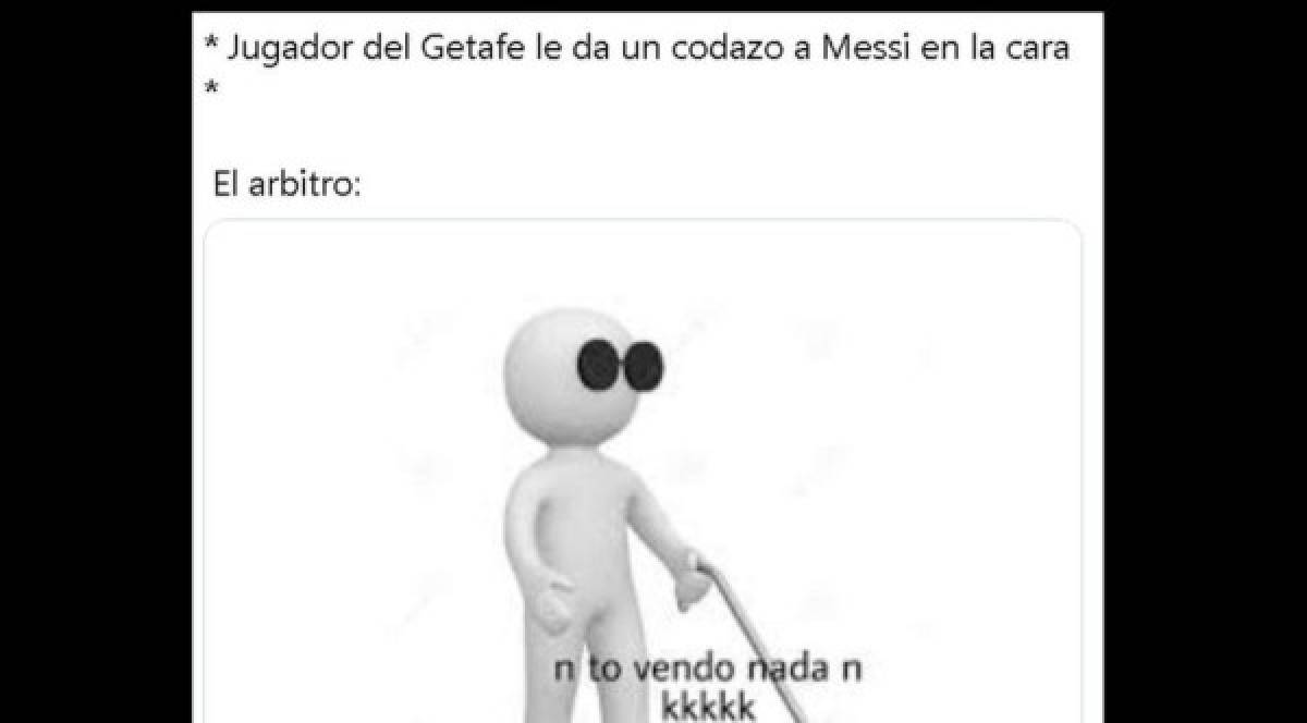 Messi, Griezmann y el VAR, víctimas de los memes tras la derrota del Barcelona ante Getafe