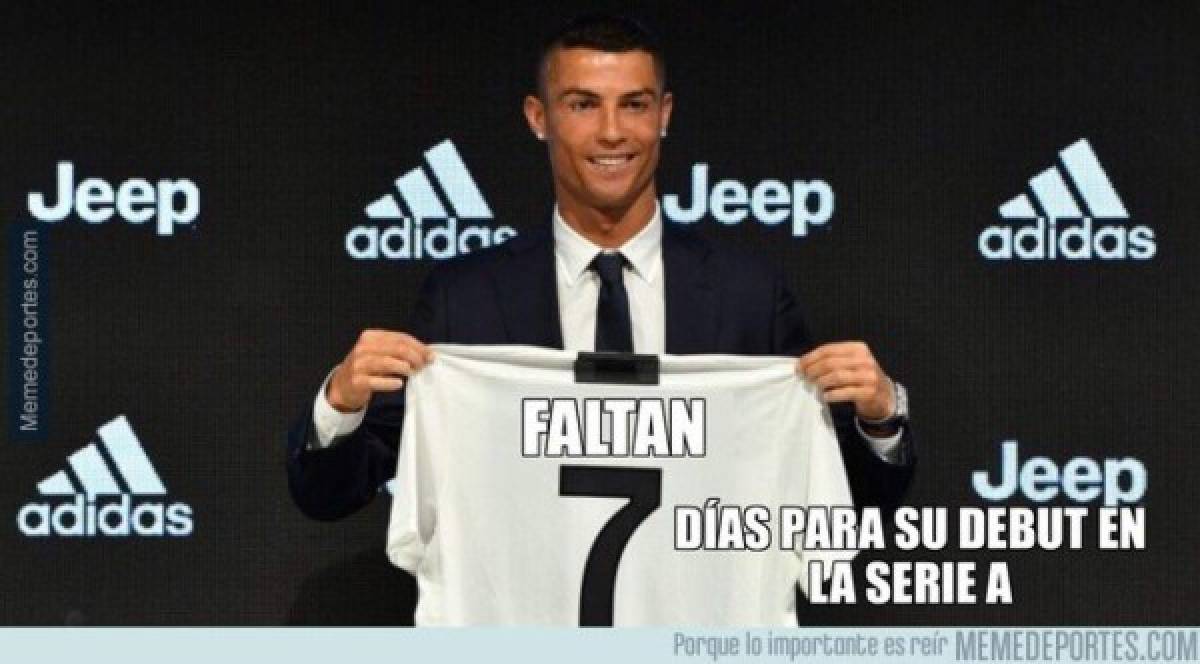 Memes: Se burlan del Real Madrid tras el debut de Cristiano Ronaldo con la Juventus