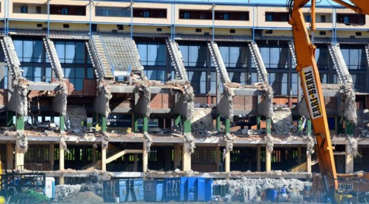 Doloroso: Así luce ahora el Vicente Calderón, la vieja 'caldera' del Atlético de Madrid
