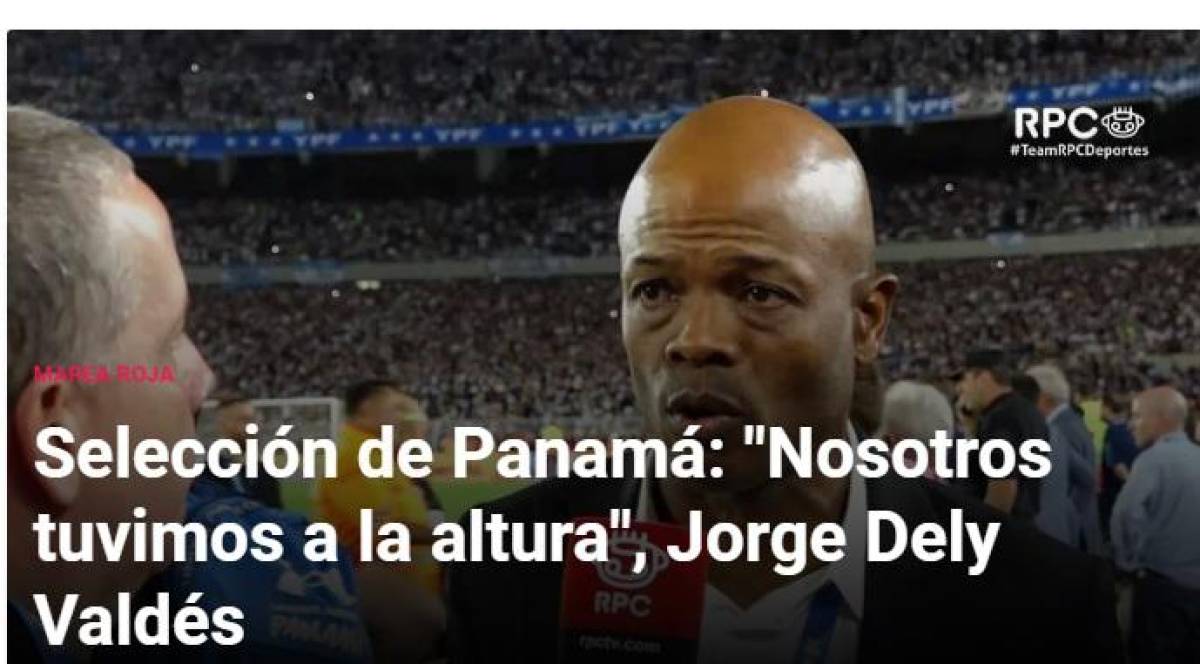 “Thomas Christiansen hubiese perdido 10-0”: Prensa de Panamá destaca derrota ante Argentina y halaga labor de Jorge Dely Valdés
