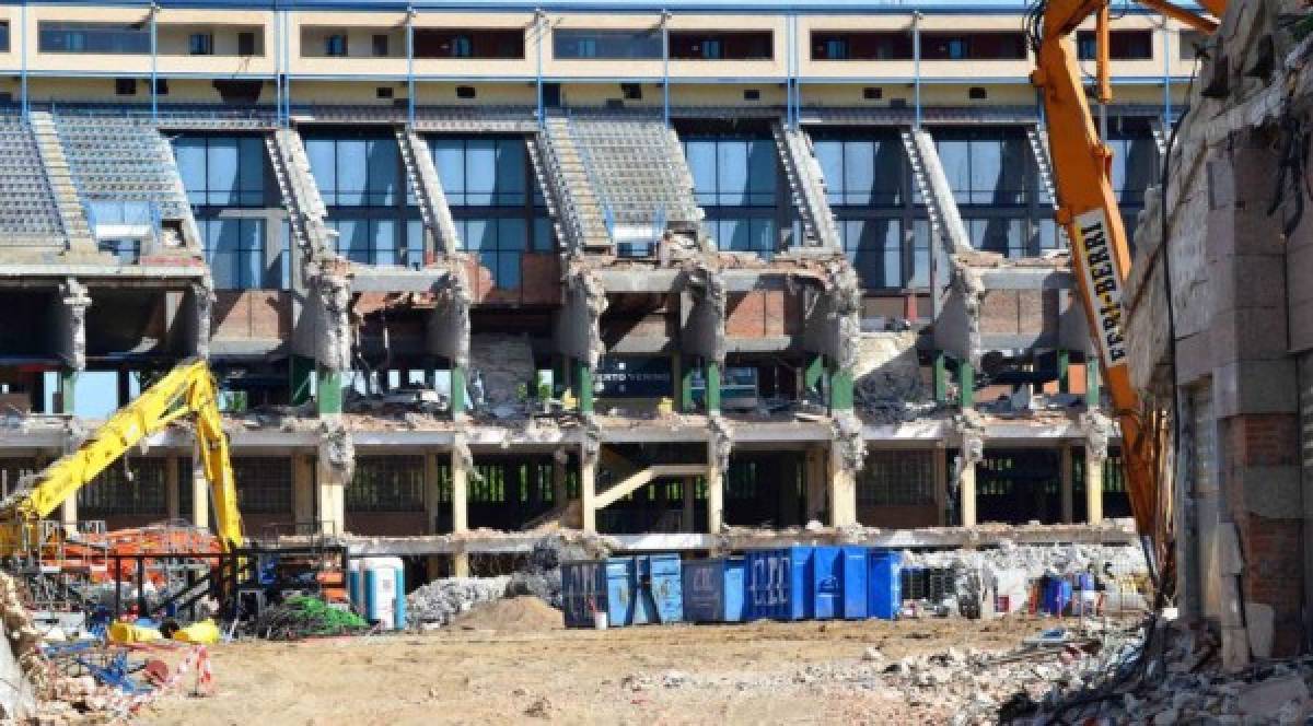 Doloroso: Así luce ahora el Vicente Calderón, la vieja 'caldera' del Atlético de Madrid