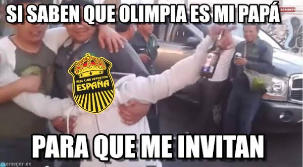 Los memes hacen pedazos al Real España tras dejarse empatar ante Olimpia en el último minuto