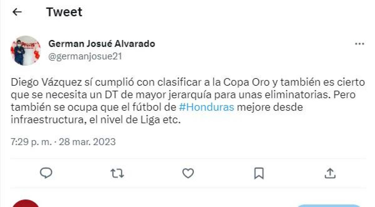 La prensa hondureña no perdona a Diego Vázquez, dirigentes ni a jugadores de la Selección Nacional tras derrota ante Canadá
