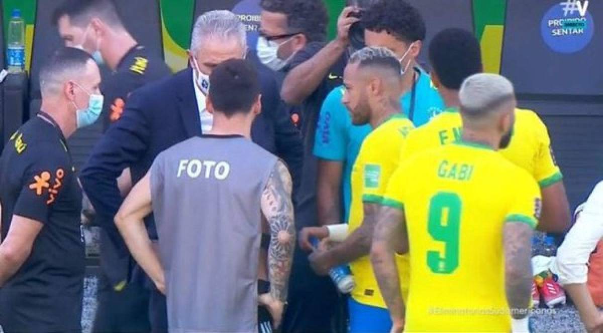 Revelaron por qué Messi salió con un chaleco de fotógrafo durante el escándalo de Brasil-Argentina
