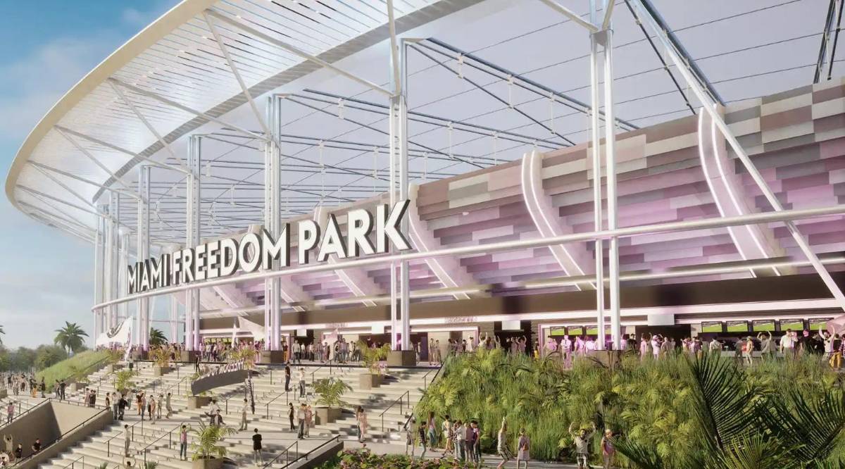 La nueva casa de Messi: El Inter de Miami presentó su majestuoso estadio de última generación