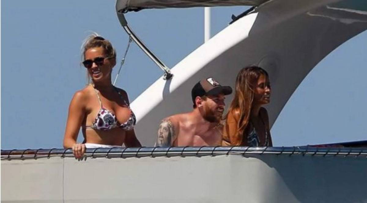 ¡De infarto! Las otras fotos que dejaron las vacaciones de Antonella Rocuzzo y Messi