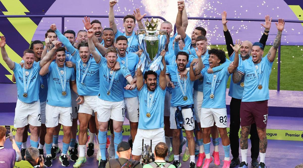 City campeón: Julián, de la mano con las hermanas de Haaland; brutal invasión y los 568 millones en la banca