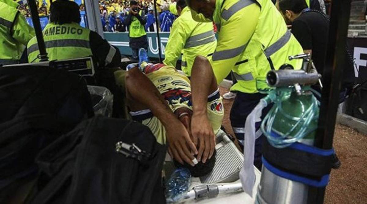 Las impactantes y terroríficas imágenes de la grave lesión de Giovanni dos Santos