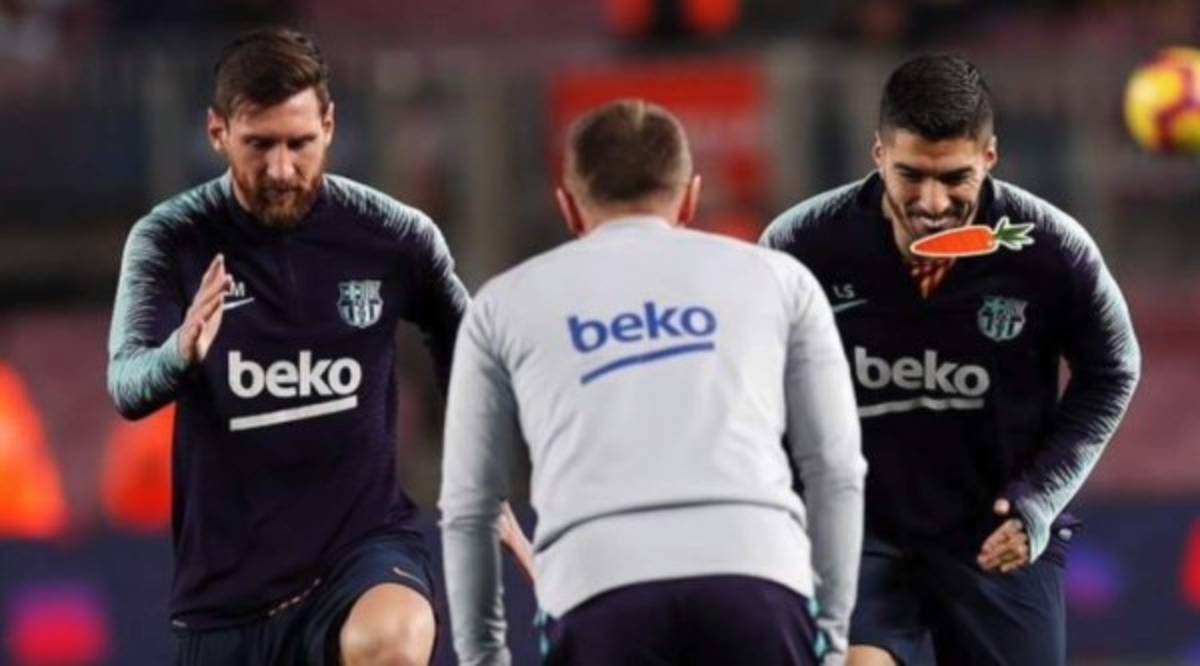 Memes: Destrozan a Luis Suárez por el buen partido de Dembéle con el Barcelona