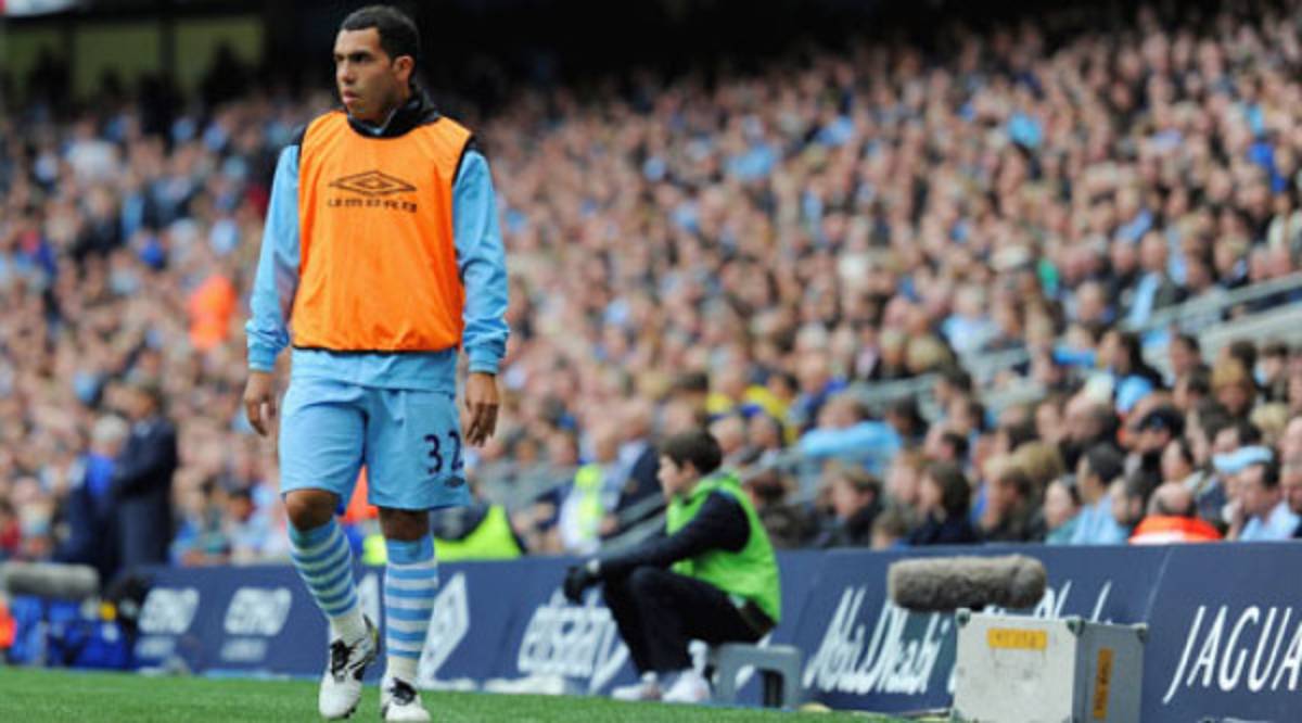 Tévez se negó a jugar y Mancini lo quiere fuera