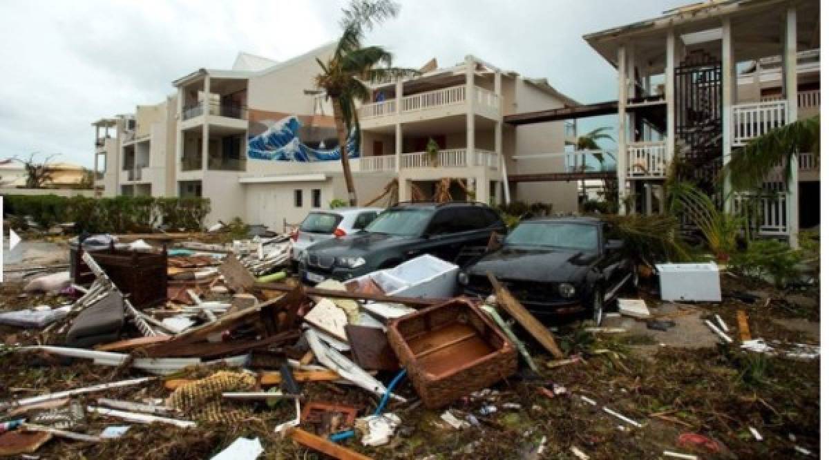 Antes y después del Caribe con el paso del huracán Irma