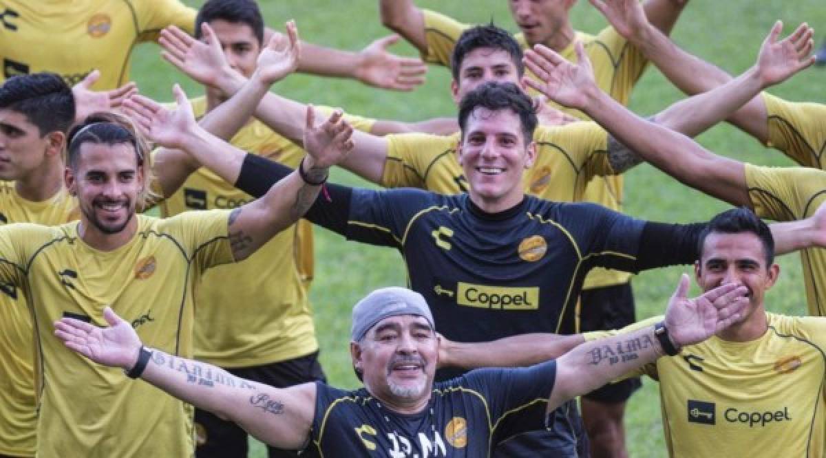 Desvelo, exigencias y reunión con un referente: Así está Maradona a un día de su debut con Dorados
