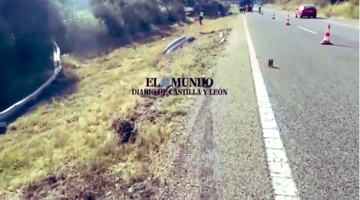 Así quedó el Lamborghini en el que Diogo Jota perdió la vida y la desgarradora reacción de Cristiano Ronaldo a su muerte