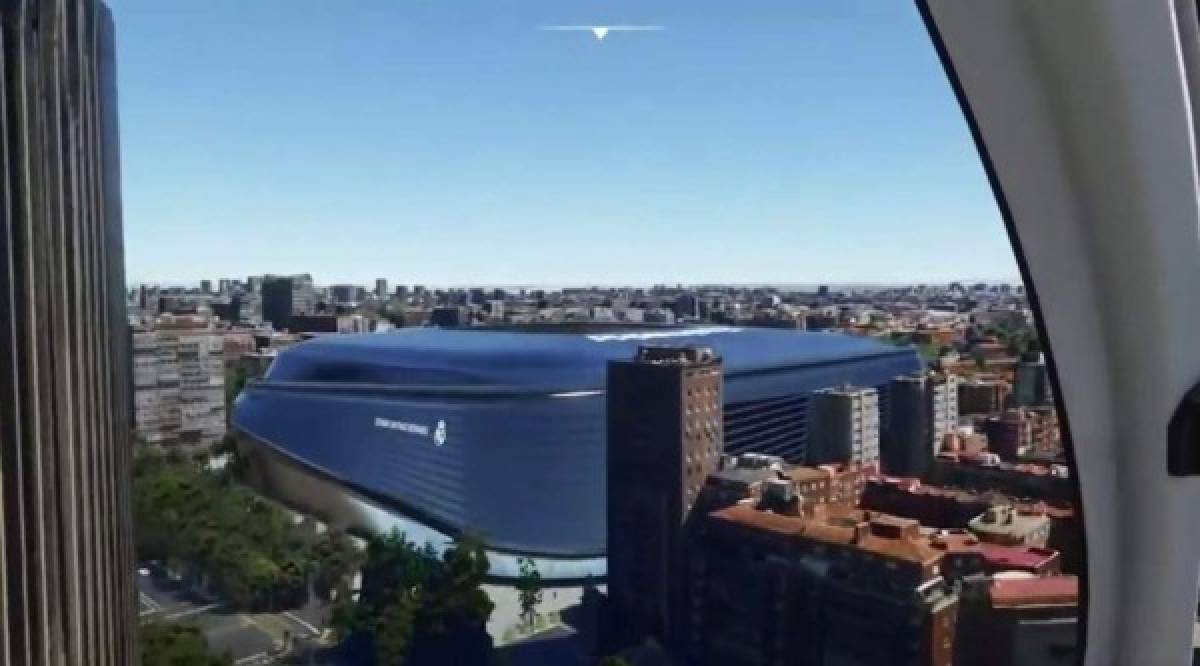 ¡Imágenes futuristas! Simulan cómo se vería el nuevo Santiago Bernabéu terminado; así marchan las obras