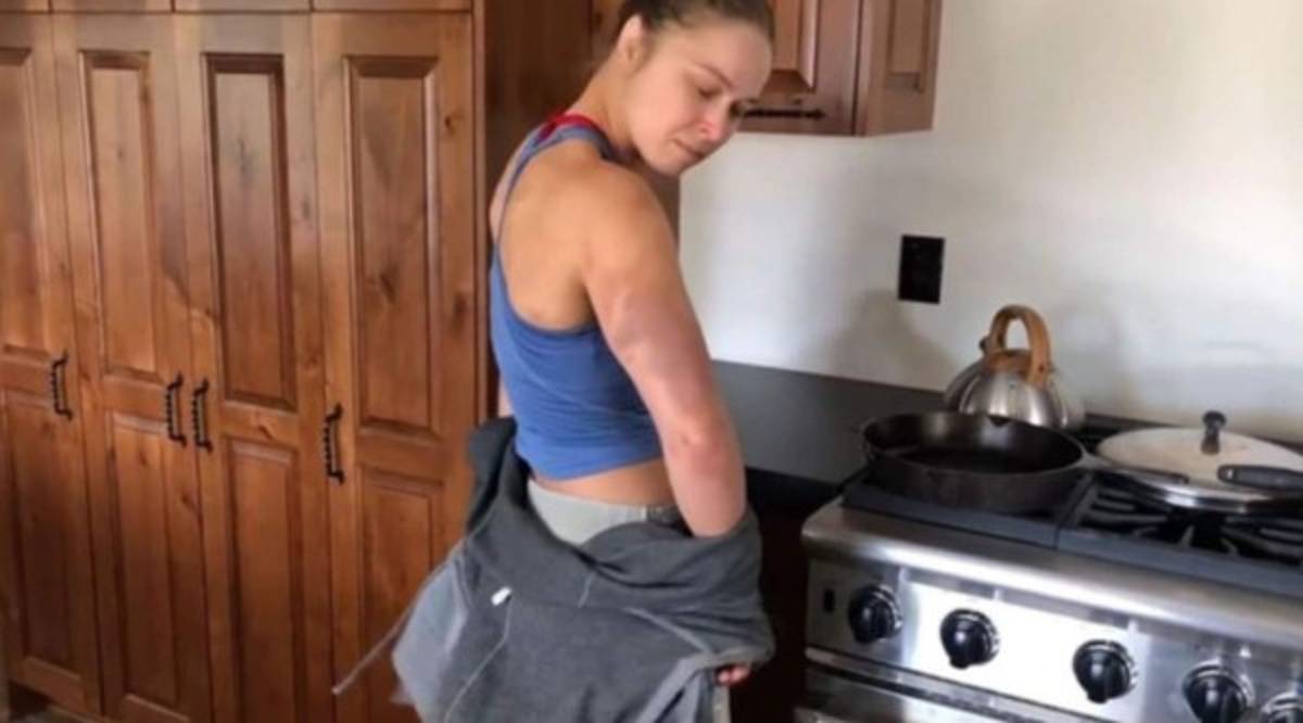 Moretones y heridas: Las fotos actualizadas de cómo quedó Ronda Rousey una semana depués de la paliza