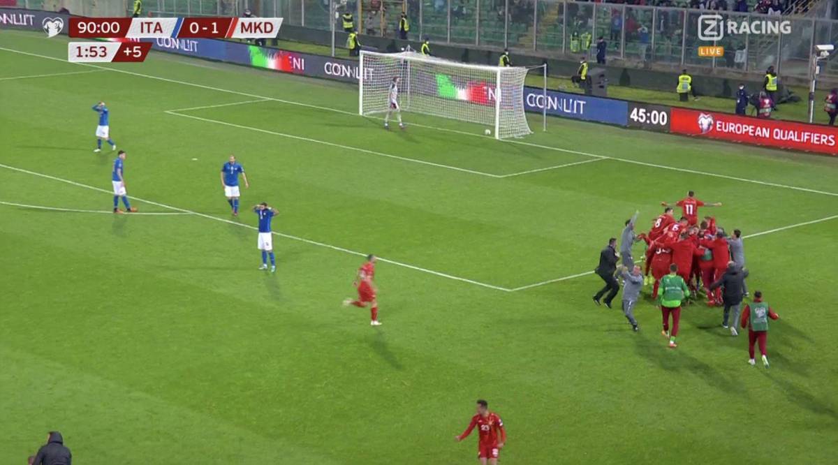 ¡Macedonia enloquece, Portugal avanza y los golazos de Bale! Las postales de la primera ronda de repechajes en Europa