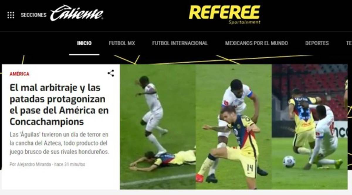 Lo que dice la prensa mexicana sobre el Olimpia: 'Cerca del aztecazo y un equipo sucio'