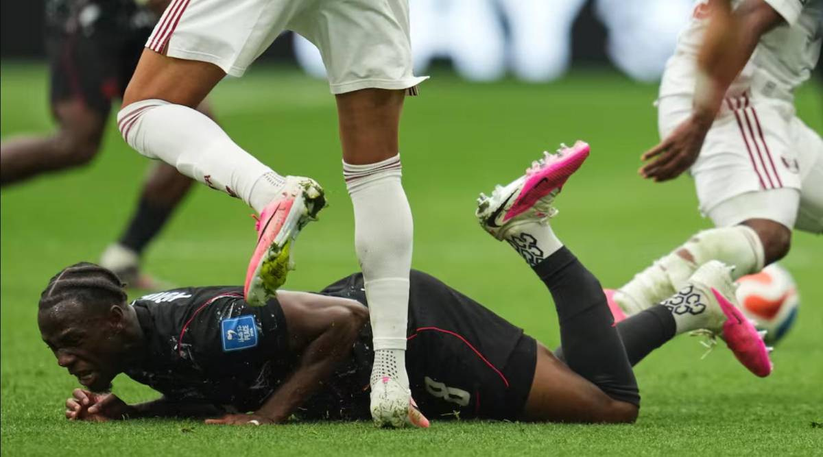 Imágenes sensibles: la escalofriante lesión que sucedió en el Canadá vs. Qatar