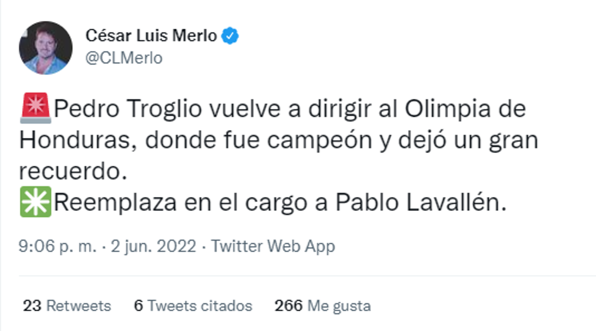 La reacción de la prensa ante la vuelta de Pedro Troglio a Olimpia: ‘‘Vuelve a dirigir a un viejo amor’’