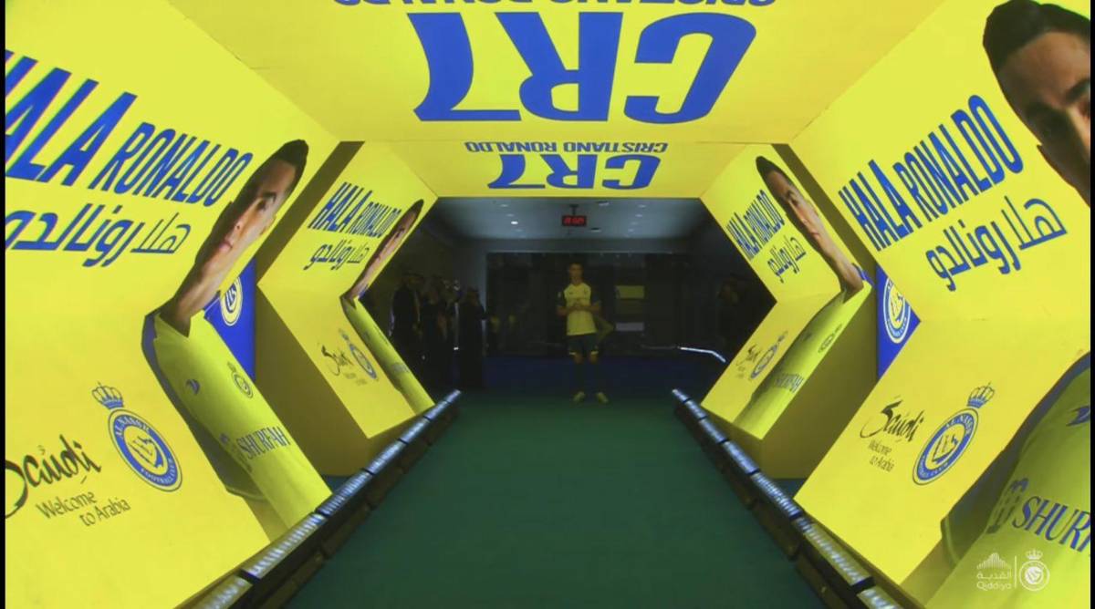 El tremendo error de Cristiano Ronaldo en su histórica presentación con el Al Nassr y la sencillez de Georgina Rodríguez