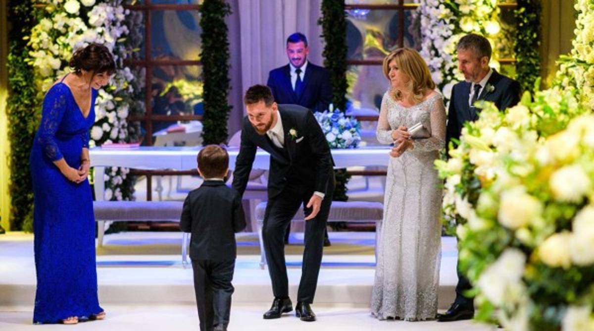 Las fotos más íntimas de la boda de Leo Messi y Antonella Roccuzzo