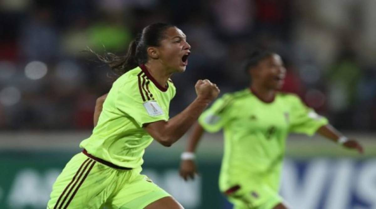 Deyna Castellanos, una futbolista venezolana de otro planeta