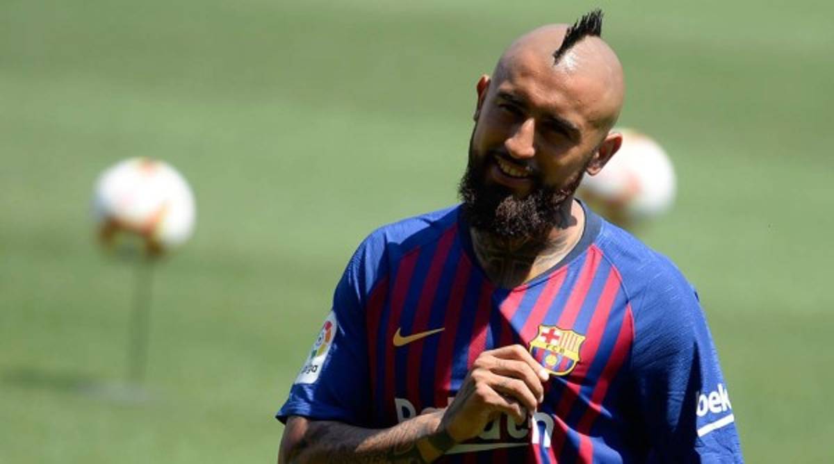 Arturo Vidal ya sabe qué dorsal utilizará en Barcelona