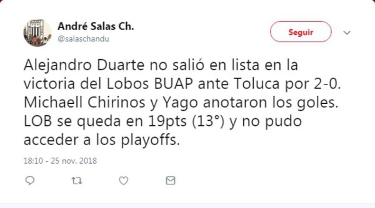 Lo que dicen los periodistas y medios mexicanos del gol de Michaell Chirinos