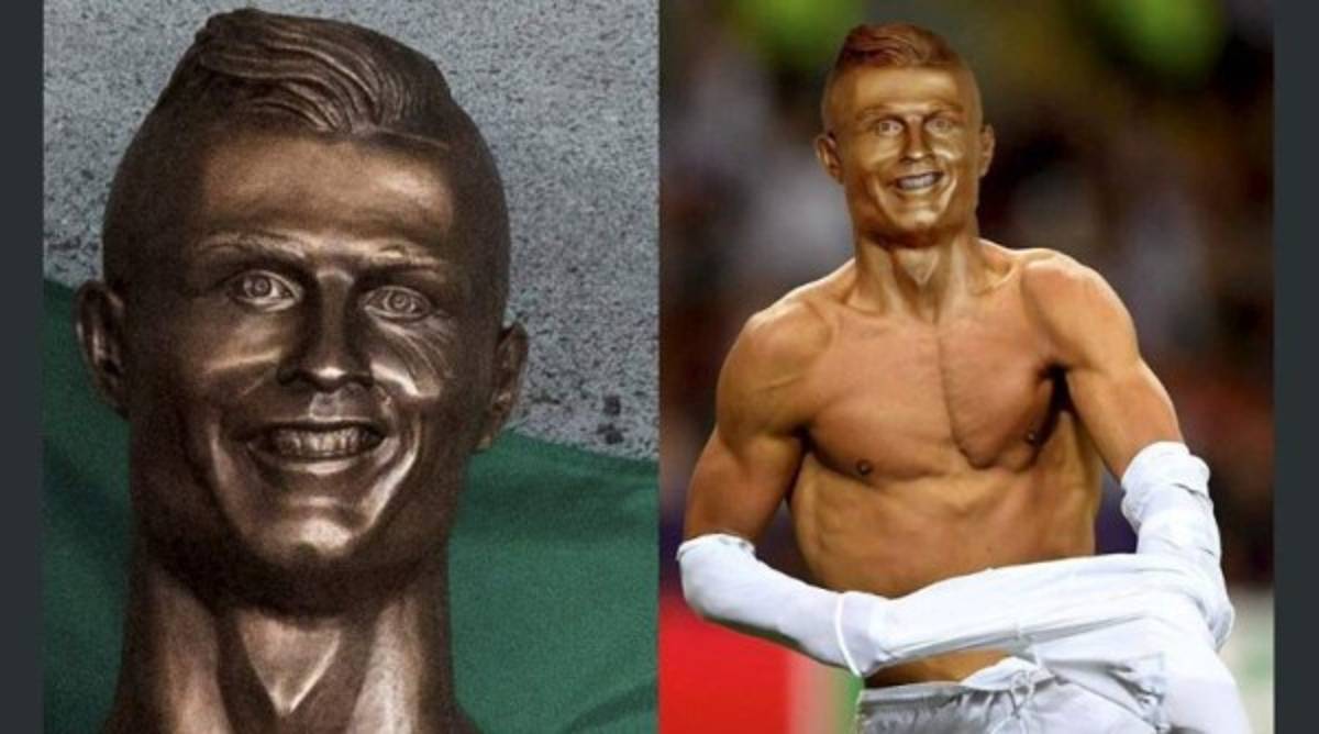 ¿CERO BURLAS AHORA? Cristiano ya tiene nuevo busto en aeropuerto de Madeira