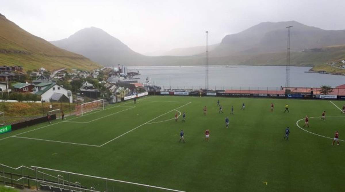 El Flotugerdi Stadium, la casa del fútbol en Islas Feroe donde se respira aire puro