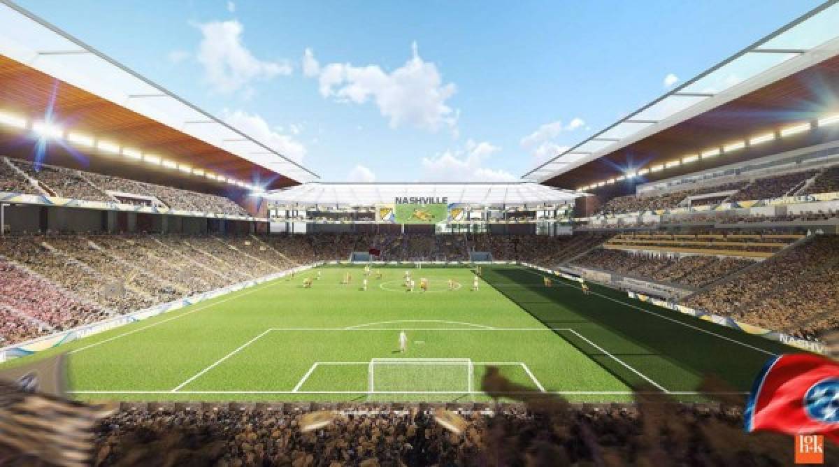 ¡Lujoso! El lindo y costoso estadio que está construyendo el Nashville de la MLS