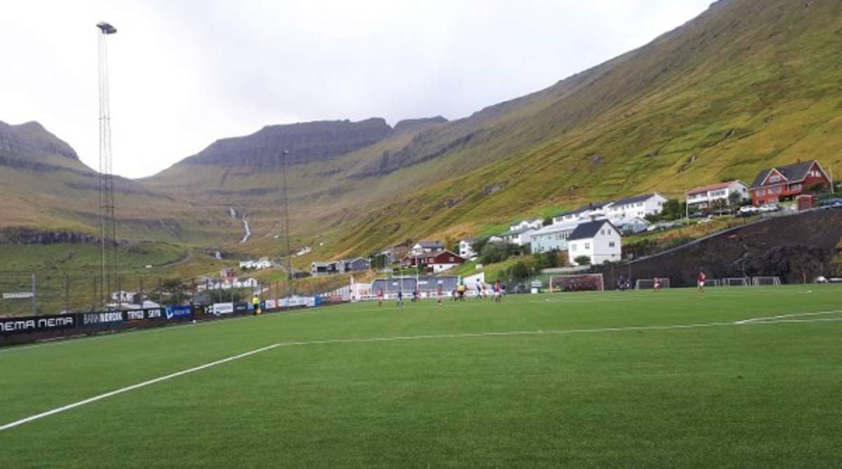 El Flotugerdi Stadium, la casa del fútbol en Islas Feroe donde se respira aire puro